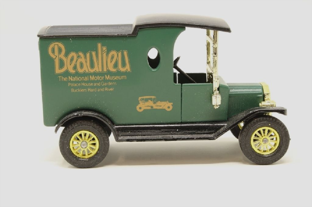 Beaulieu, The National Motor Museum, Palace House and Gardens, Bucklers Hard and River; 1912 Ford Model T Van